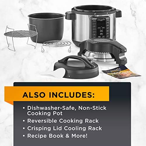 Express Crisp 8 Quart 10-in-1 Pressure Cooker - Curated Catalog W7