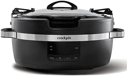 Thermoshield 6 Quart Slow Cooker with Carry Handles - Curated Catalog Q9
