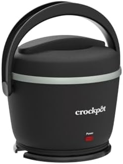 Electric Lunch Box Food Warmer 20oz – Black - Curated Catalog X8