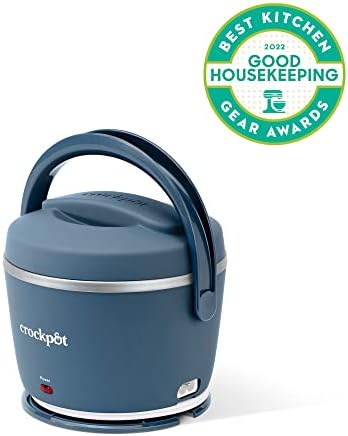 Electric Lunch Box Food Warmer 20oz – Faded Blue - Curated Catalog L5
