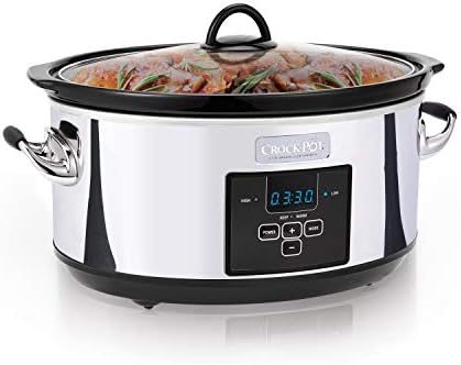 7 Quart Programmable Slow Cooker – Polished Platinum - Curated Catalog G5