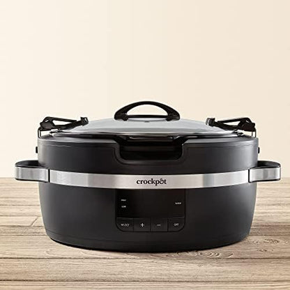 Thermoshield 6 Quart Slow Cooker with Carry Handles - Curated Catalog Q9