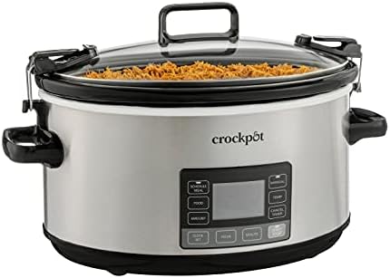 7 Quart Portable Programmable Slow Cooker with Timer - Curated Catalog X6