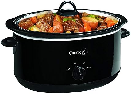 8 Quart Manual Slow Cooker – Black - Curated Catalog H2