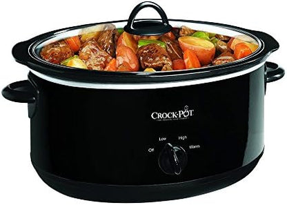 8 Quart Manual Slow Cooker – Black - Curated Catalog H2