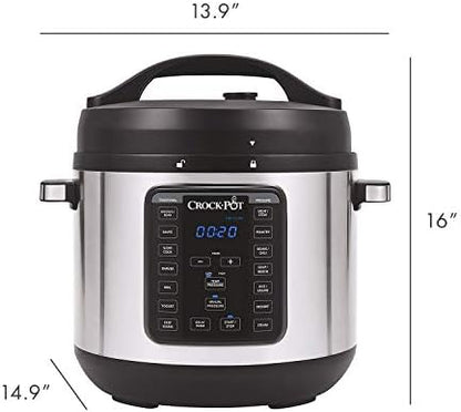 8 Quart Express Crock Multi-Use Pressure Cooker - Curated Catalog V8