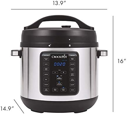 8 Quart Express Crock Multi-Use Pressure Cooker - Curated Catalog I9
