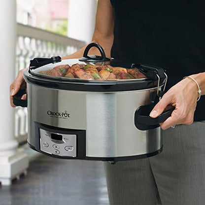 Cook & Carry 6 Quart Programmable Slow Cooker - Curated Catalog T9