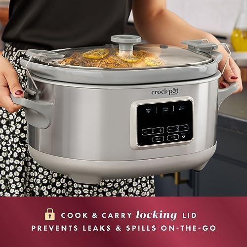 7 Quart Programmable Cook & Carry Slow Cooker - Curated Catalog H6