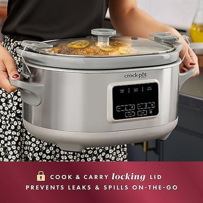 7 Quart Programmable Cook & Carry Slow Cooker - Curated Catalog H6