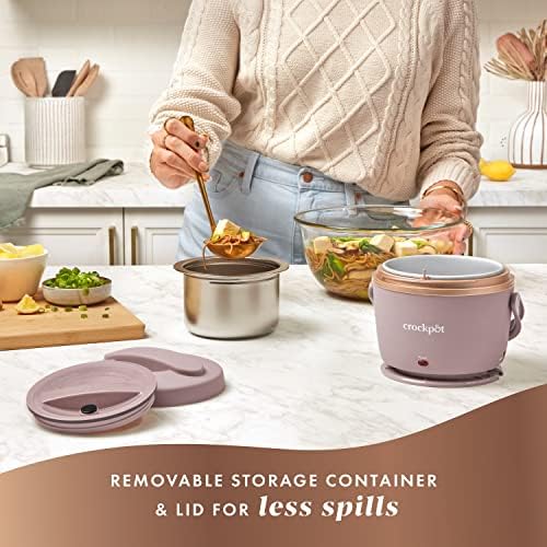 Electric Lunch Box Food Warmer 20oz – Blush Pink - Curated Catalog N3