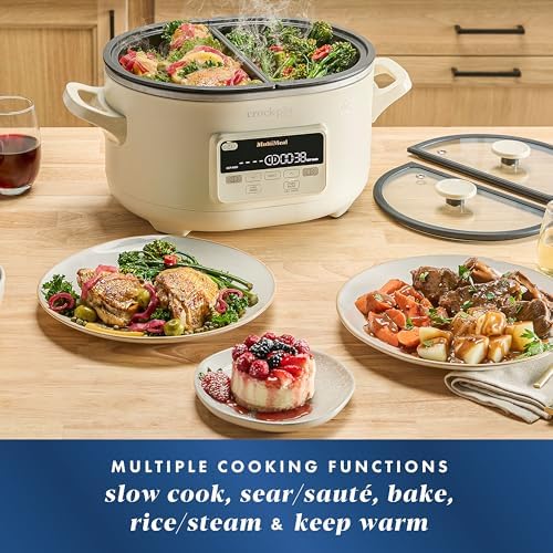 MultiMeal Multicooker with Programmable Slow Cooker - Curated Catalog V9