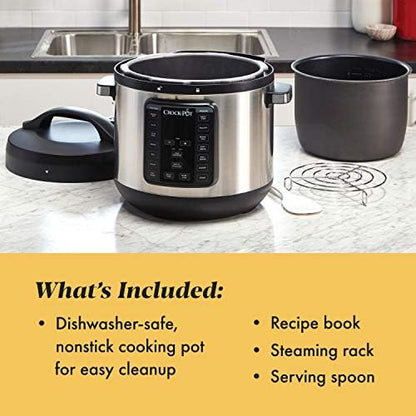8 Quart Express Crock Multi-Use Pressure Cooker - Curated Catalog I9