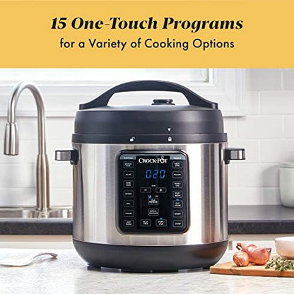 8 Quart Express Crock Multi-Use Pressure Cooker - Curated Catalog I9