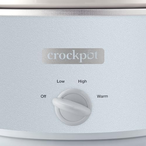 4.5 Quart Manual Slow Cooker – Macaroon Blue - Curated Catalog G6