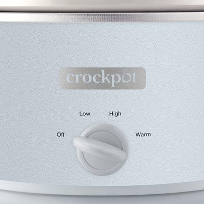 4.5 Quart Manual Slow Cooker – Macaroon Blue - Curated Catalog G6