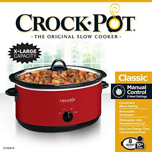 Express Crock 8 Quart Programmable Slow Cooker - Curated Catalog R4
