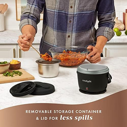 Electric Lunch Box Food Warmer 20oz – Black - Curated Catalog X8