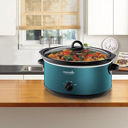 7 Quart Manual Slow Cooker – Turquoise - Curated Catalog D8