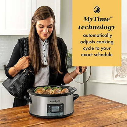 MyTime 6 Quart Programmable Slow Cooker - Curated Catalog Z6