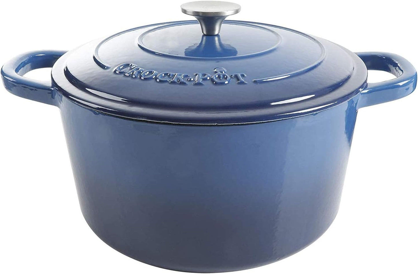 3 Quart Enameled Cast Iron Dutch Oven – Aqua - Curated Catalog S0