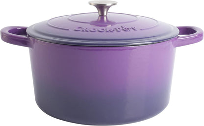 3 Quart Enameled Cast Iron Dutch Oven – Aqua - Curated Catalog S0