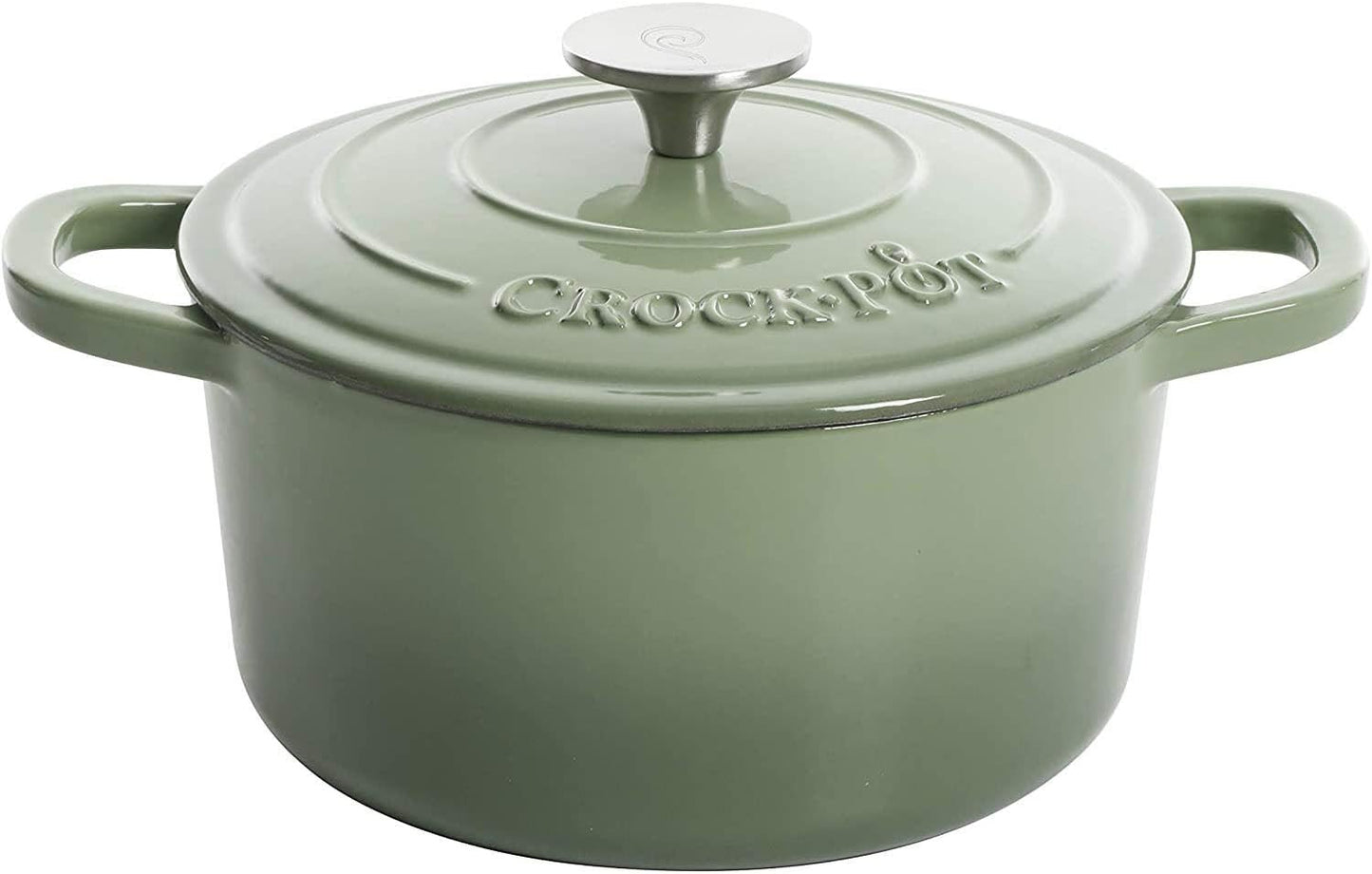 3 Quart Enameled Cast Iron Dutch Oven – Aqua - Curated Catalog I0