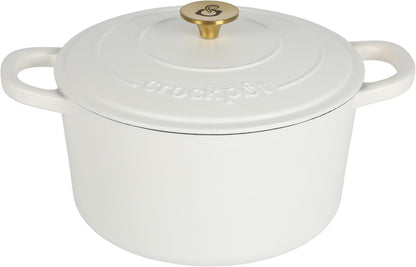 3 Quart Enameled Cast Iron Dutch Oven – Aqua - Curated Catalog S0