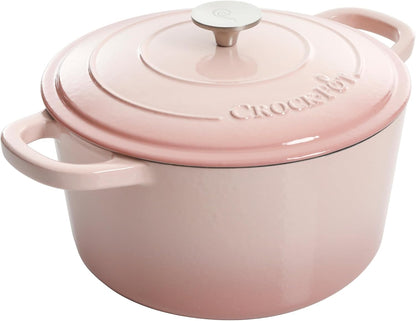 3 Quart Enameled Cast Iron Dutch Oven – Aqua - Curated Catalog S0
