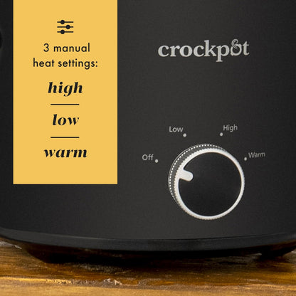 2 Quart Mini Slow Cooker – Classic Compact Cooker - Curated Catalog B3