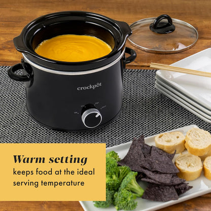 2 Quart Mini Slow Cooker – Classic Compact Cooker - Curated Catalog B3